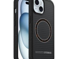 OtterBox Sole Series Case mit MagSafe für das Apple iPhone 17e/16e/15/14/13 - Midnight Circuit Black