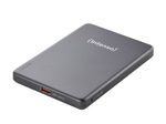 Intenso MW5000 magnetische kabellose Powerbank 5000 mAh, Grau