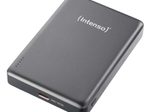 Intenso MW10000 magnetische kabellose Powerbank 10.000 mAh, Grau