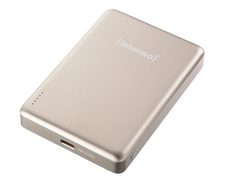 Intenso MW10000 magnetische kabellose Powerbank 10.000 mAh, Champagner