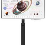 Samsung Flip Pro WM65B Flipchart 165 cm 65 Zoll inkl. Neomounts FL45S-825BL1 Standfüße & Tray CY-TF65BBC
