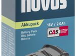 novus Werkzeugakku CAS LiHD-mit Air Cooled-Ladetechnologie 2,0 Ah