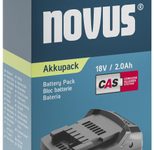 novus Werkzeugakku CAS LiHD-mit Air Cooled-Ladetechnologie 2,0 Ah