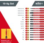 Wiha Drehmoment-Schraubendreher TorqueVario®-S electric gemischt 36791 19-tlg.