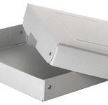 FALKEN PURE Aufbewahrungsbox 500 Blatt weiß 18,0 x 25,0 x 4,0 cm, 1 St.