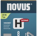 novus Tackerklammern Feindraht superhart 37/8