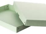 FALKEN PURE Aufbewahrungsbox 500 Blatt pastellgrün 24,0 x 32,0 x 4,0 cm, 1 St.