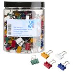 Gowi Foldbackklammern farbsortiert 1,5 cm, 300 St.