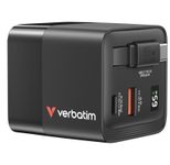 verbatim 32217 GaN Ladeadapter schwarz, 65 W