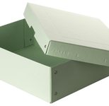 FALKEN PURE Aufbewahrungsbox 1250 Blatt pastellgrün 24,0 x 32,0 x 10,0 cm, 1 St.