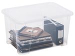 PAPERFLOW VIEW Aufbewahrungsbox 45,0 l transparent 55,0 x 39,0 x 30,0 cm, 1 St.