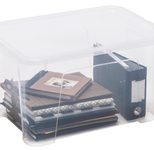 PAPERFLOW VIEW Aufbewahrungsbox 45,0 l transparent 55,0 x 39,0 x 30,0 cm, 1 St.