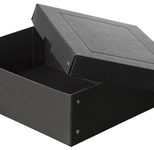 FALKEN PURE Aufbewahrungsbox 7,0 l schwarz 24,0 x 32,0 x 10,0 cm, 1 St.