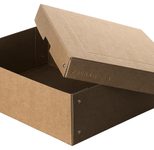 FALKEN PURE Aufbewahrungsbox 7,0 l braun 24,0 x 32,0 x 10,0 cm, 1 St.