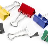 Gowi Foldbackklammern farbsortiert 2,5 cm, 12 St.