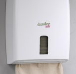 dundee Papierhandtuchspender 101001 weiß Kunststoff, 1 St.