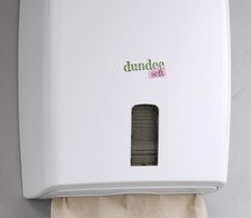 dundee Papierhandtuchspender 101001 weiß Kunststoff, 1 St.