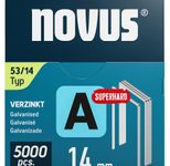 novus Tackerklammern Feindraht superhart 53/14