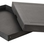 FALKEN PURE Aufbewahrungsbox 500 Blatt schwarz 32,0 x 44,0 x 4,0 cm, 1 St.