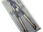 DONAU Schnellverstellzirkel 5500100-04, silber/schwarz, Ø 17,0 cm