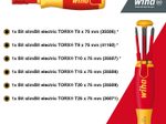 Wiha Schraubendreher-Set LiftUp elecric TORX® 41158 7-tlg.