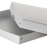 FALKEN PURE Aufbewahrungsbox 500 Blatt weiß 24,0 x 32,0 x 4,0 cm, 1 St.