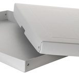 FALKEN PURE Aufbewahrungsbox 500 Blatt weiß 32,0 x 44,0 x 4,0 cm, 1 St.