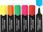WESTCOTT Textmarker, farbsortiert