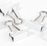 Gowi Foldbackklammern weiß 1,5 cm, 12 St.