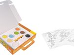 JOVI Kreativsets Play & Fun Sand Painting Kit Animals