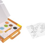 JOVI Kreativsets Play & Fun Sand Painting Kit Animals