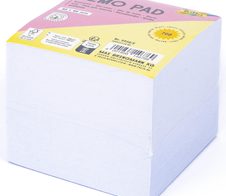 folia Notizzettel WHITE weiß 9,0 x 9,0 cm, 700 Blatt