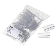 herlitz Vollsichtreiter transparent, 50 St.
