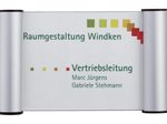 FRANKEN Türschild Aluminium silber 18,0 x 11,5 cm, 1 St.
