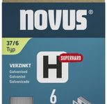 novus Tackerklammern Feindraht superhart 37/6