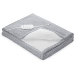 medisana HB 416 Heizdecke hellgrau 120 W