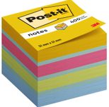 Post-it® Haftnotizen Mini-Würfel, farbsortiert, 400 Blatt