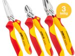 wiha Zangen-Set Professional electric 35,30 cm gelb/rot