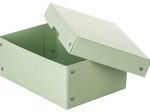 FALKEN PURE Aufbewahrungsbox 1250 Blatt pastellgrün 18,0 x 25,0 x 10,0 cm, 1 St.