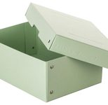 FALKEN PURE Aufbewahrungsbox 1250 Blatt pastellgrün 18,0 x 25,0 x 10,0 cm, 1 St.