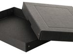 FALKEN PURE Aufbewahrungsbox 500 Blatt schwarz 24,0 x 32,0 x 4,0 cm, 1 St.