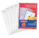 herlitz Prospekthüllen DIN A4 glasklar glatt