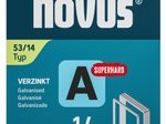 novus Tackerklammern Feindraht superhart 53/14