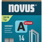 novus Tackerklammern Feindraht superhart 53/14