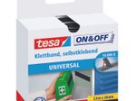 tesa Klettband ON & OFF® schwarz