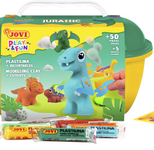 JOVI Modelliermassen Play & Fun Plastilina Jurassic