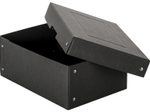 FALKEN PURE Aufbewahrungsbox 4,5 l schwarz 18,0 x 25,0 x 10,0 cm, 1 St.
