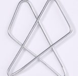 Gowi Kreuzklammern silber