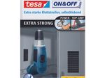 tesa Klettband ON & OFF® EXTRA STRONG schwarz