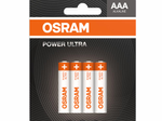 OSRAM Batterie POWER ULTRA AAA Micro LR03 4 Stück